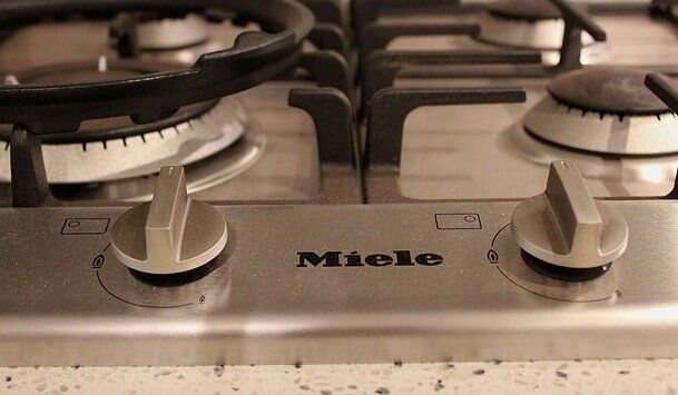 Miele Gas Stove Top — Craig Allman Construction Pty Ltd In Fernhill, NSW