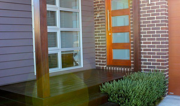 Front Door Decking — Craig Allman Construction Pty Ltd In Fernhill, NSW