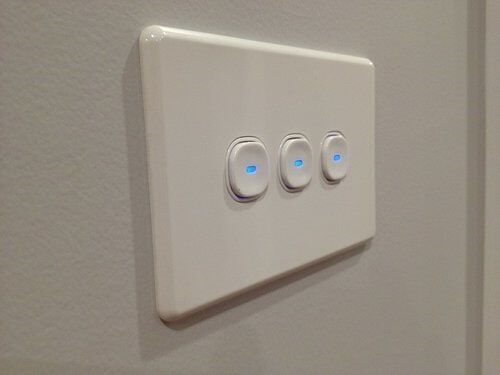 Close Up of Light Switch — Craig Allman Construction Pty Ltd In Fernhill, NSW