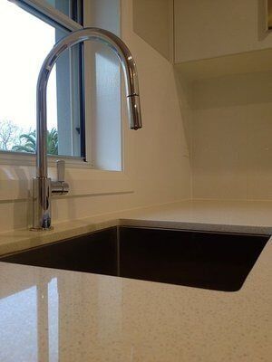 Large Kitchen Sink with Tap — Craig Allman Construction Pty Ltd In Fernhill, NSW
