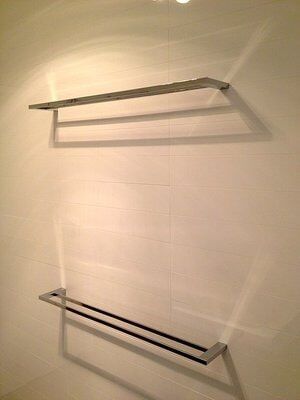 Stainless Steel Towel Rails — Craig Allman Construction Pty Ltd In Fernhill, NSW