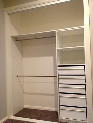 Wardrobe Shelving — Craig Allman Construction Pty Ltd In Fernhill, NSW