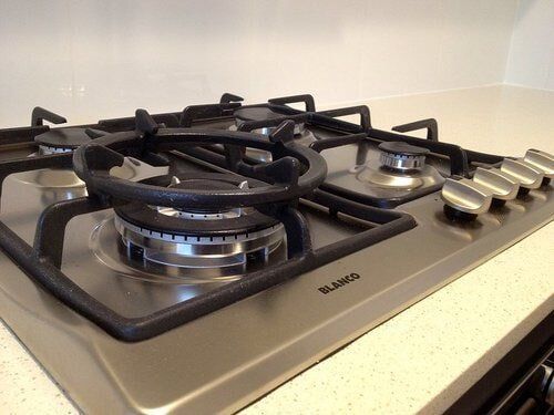 Stainless Gas Stove Top — Craig Allman Construction Pty Ltd In Fernhill, NSWS