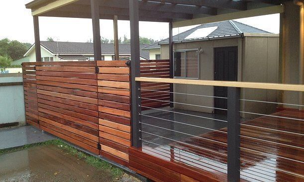 Wooden Railings — Craig Allman Construction Pty Ltd In Fernhill, NSW
