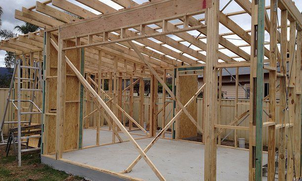 House Frame — Craig Allman Construction Pty Ltd In Fernhill, NSW