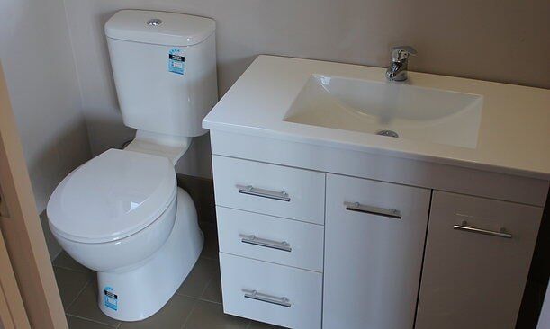 Vanity and Toilet Bowl — Craig Allman Construction Pty Ltd In Fernhill, NSW