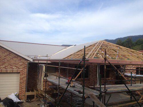 House Frame Construction — Craig Allman Construction Pty Ltd In Fernhill, NSW