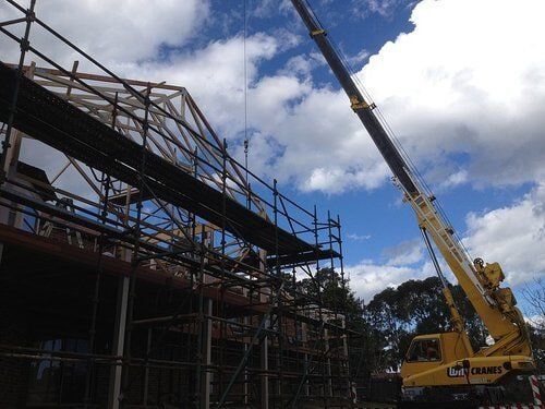 Construction Site — Craig Allman Construction Pty Ltd In Fernhill, NSW