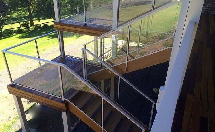 Outdoor Staircase — Craig Allman Construction Pty Ltd In Fernhill, NSW