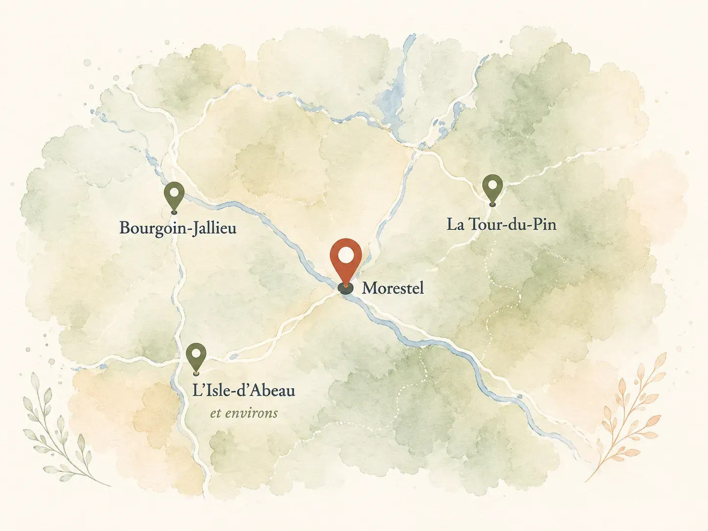 Zone d'intervention Florie Brunet