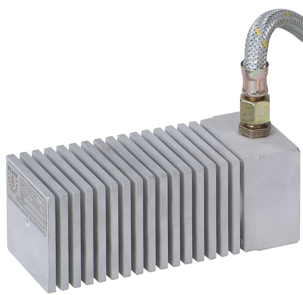 Hydraulic tank heaters for lifts, machine tools and control systems
