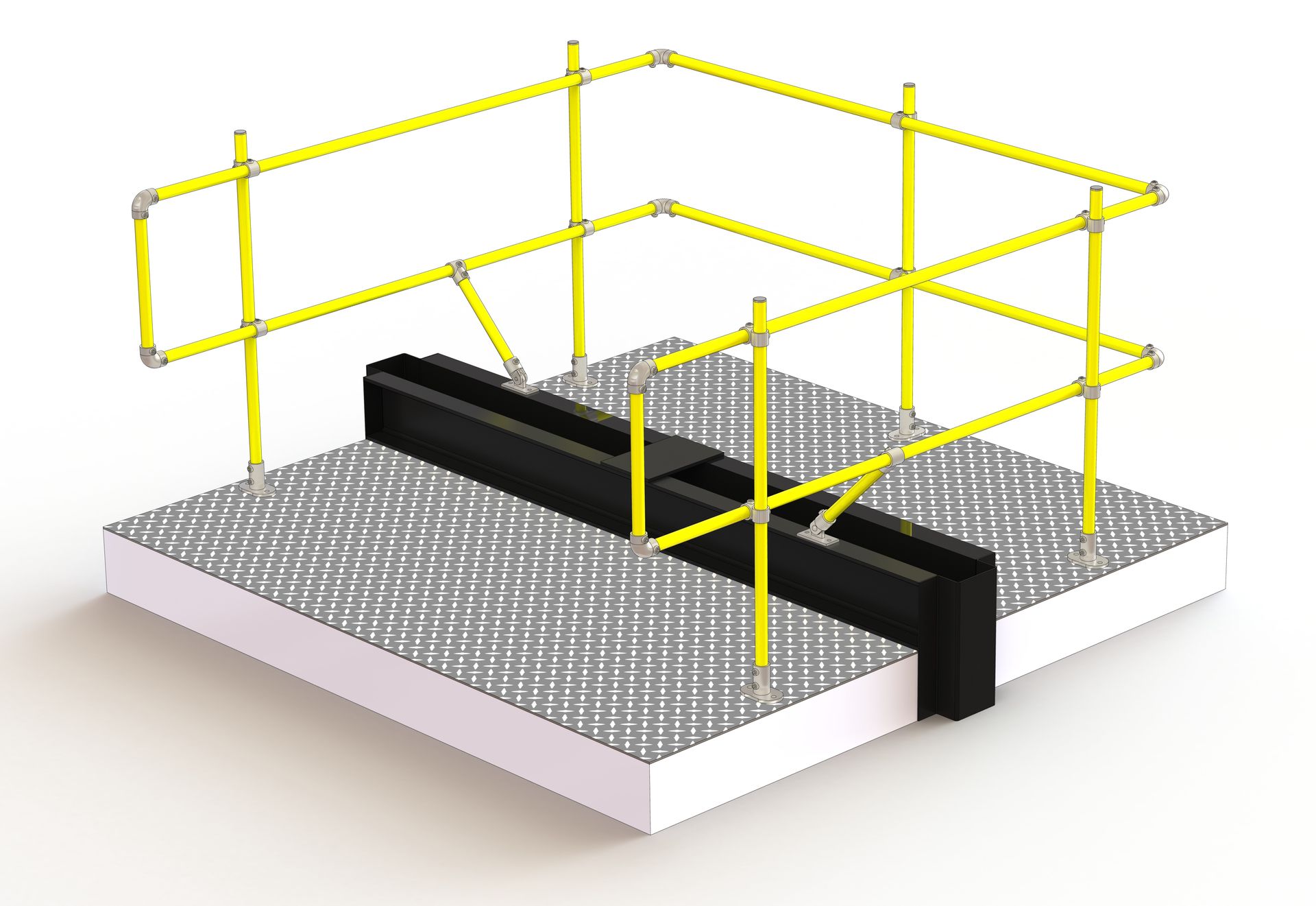 Lift and elevator cartop safety barriers, EN8120 New Zealand