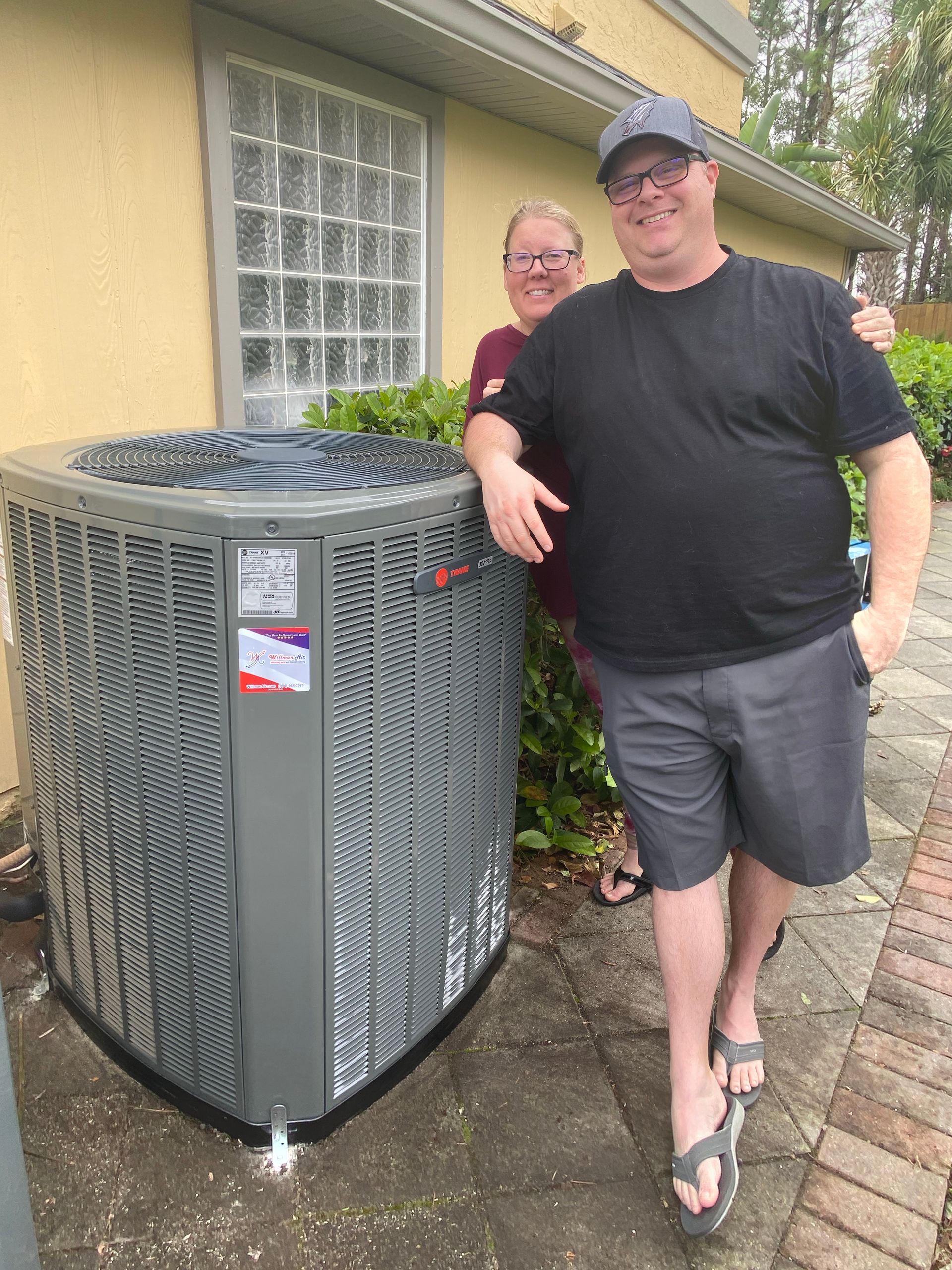 Two Trane Air Conditioner Units — Jacksonville, FL — Willman Air Two Trane Air Conditioner Units — Jacksonville, FL — Willman Air