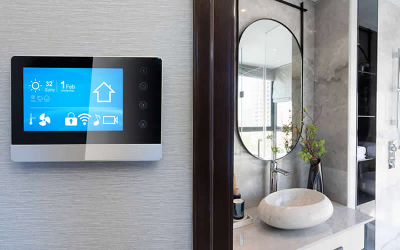 Smart Thermostat On Wall — Jacksonville, FL — Willman Air