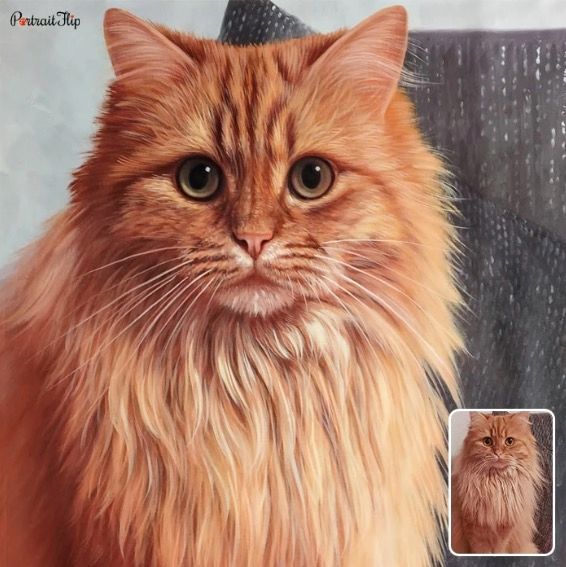 pet memorial portrait