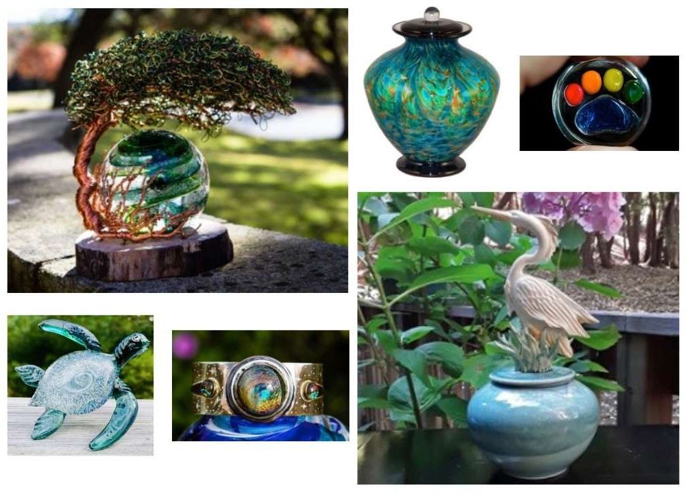 cremation jewelry and art
