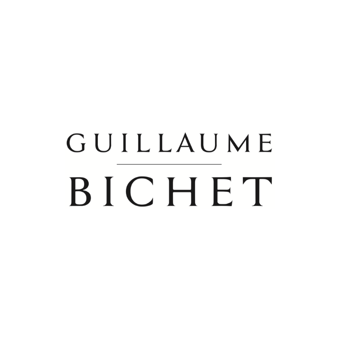 Un logo noir et blanc pour Guillaume Bichet