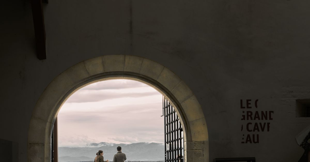 Vue sur Nyon et le lac Léman.