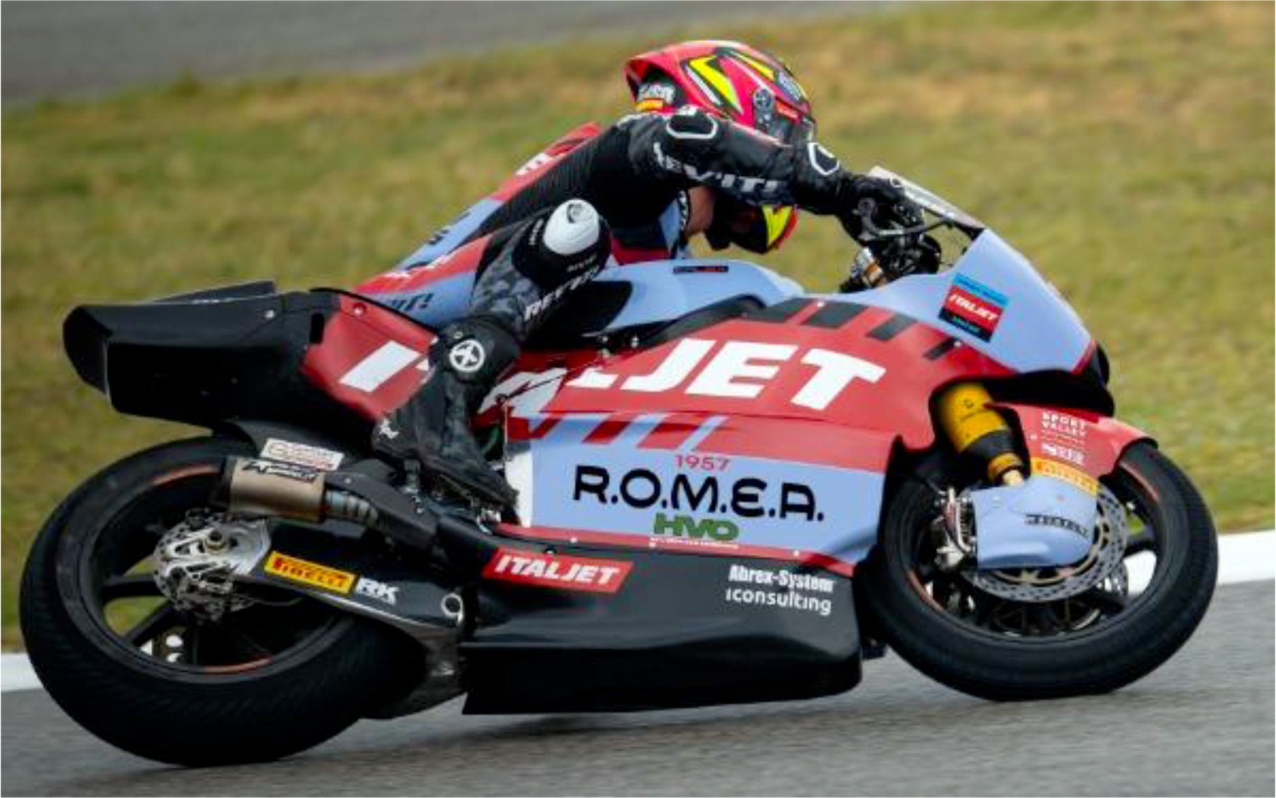 R.O.M.E.A. sale sul Gresini Racing Team in Moto2: al Misano World Circuit l'accoglienza esclusiva pe