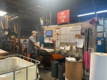 zinc plating line