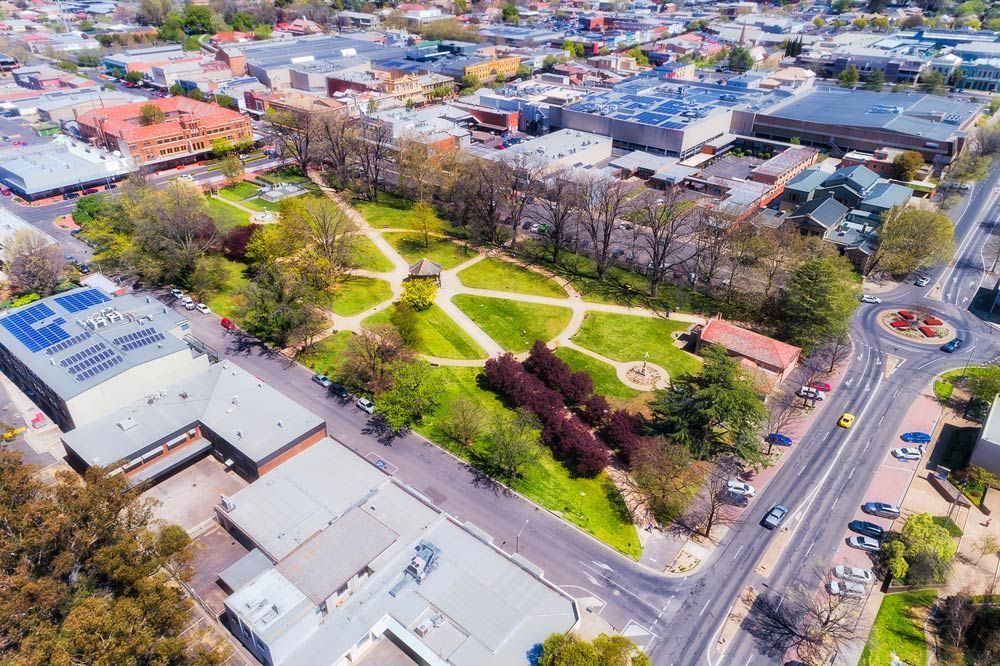 Robertson Park Aerial View — Real Estate Agent in Colo Vale, NSW