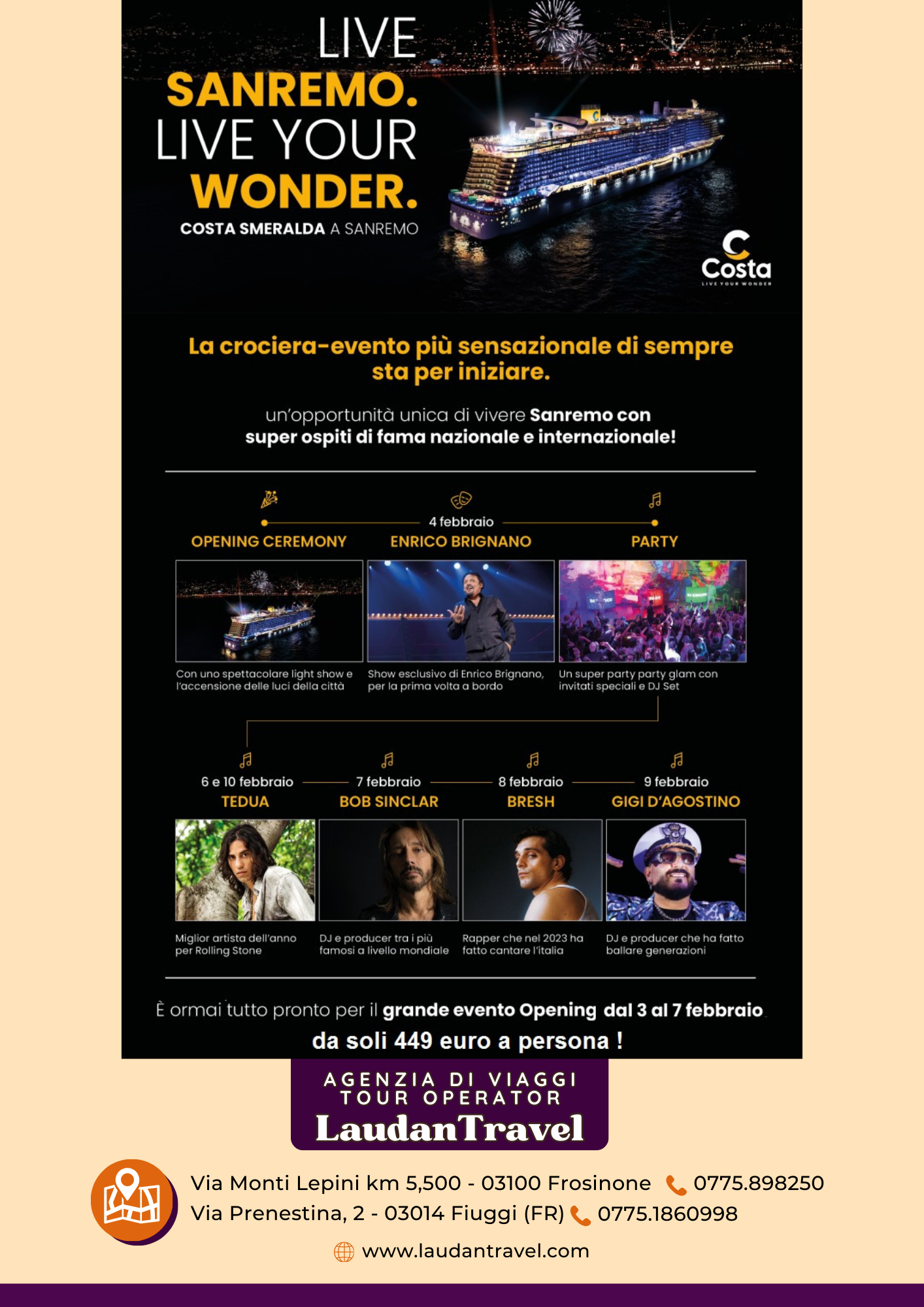 LAUDAN TRAVEL AGENZIA DI VIAGGIO OFFERTE VIAGGI
