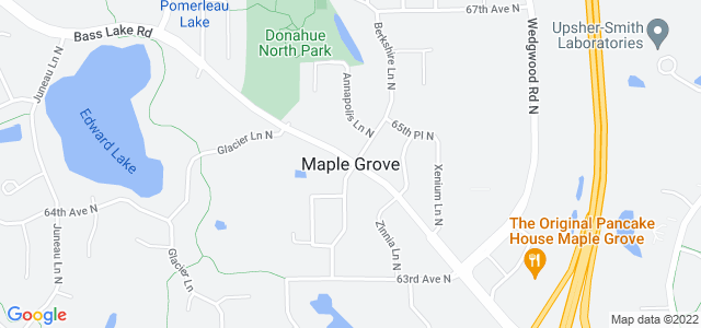 Map of business location