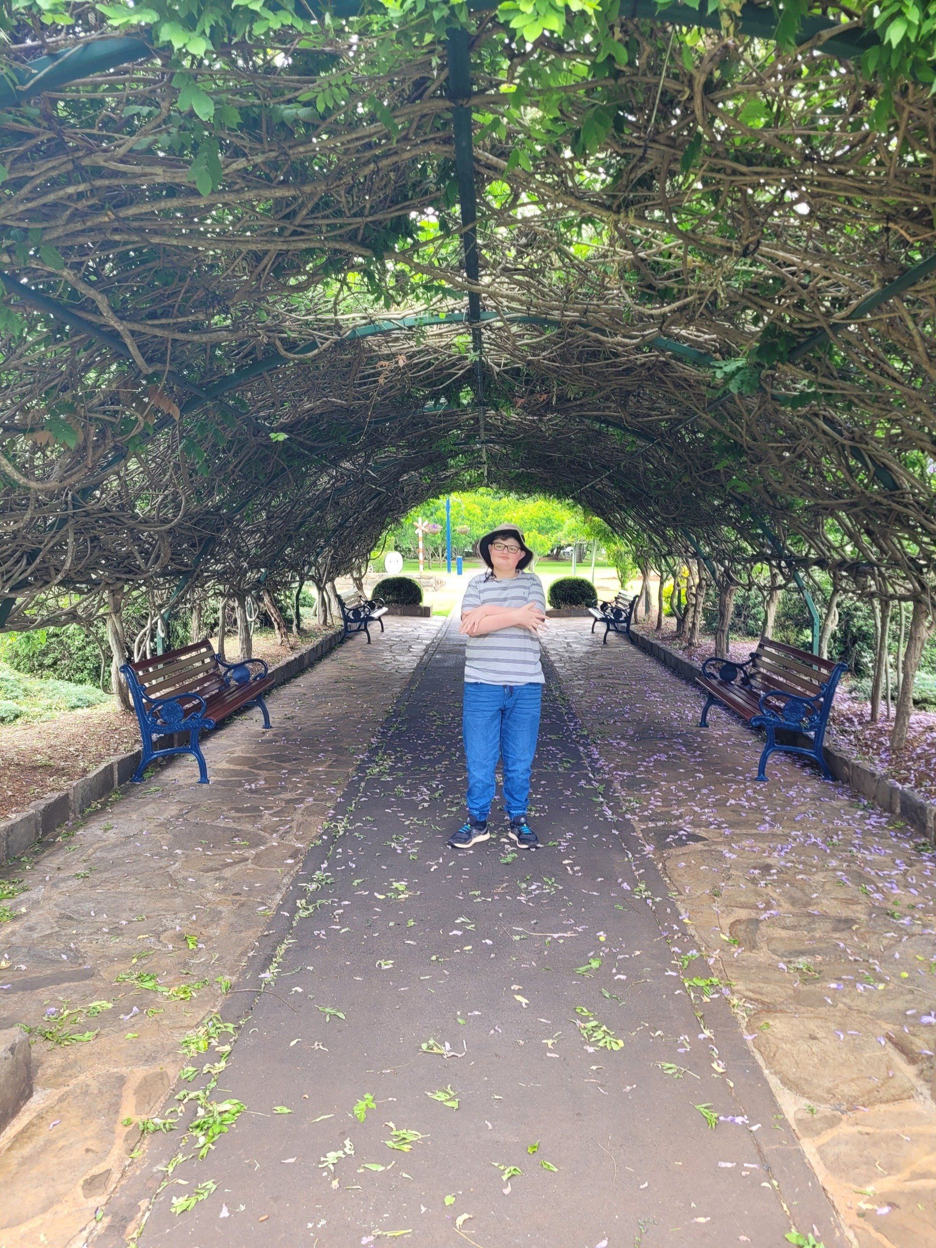 Oliver at Laurel Bank Park Outing — Better Access Support Services In Dalby, QLD