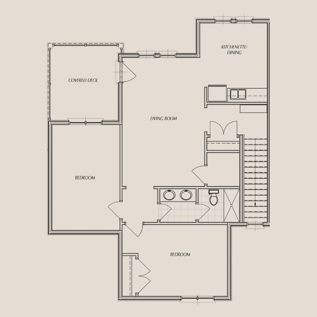 Hotel floor plan