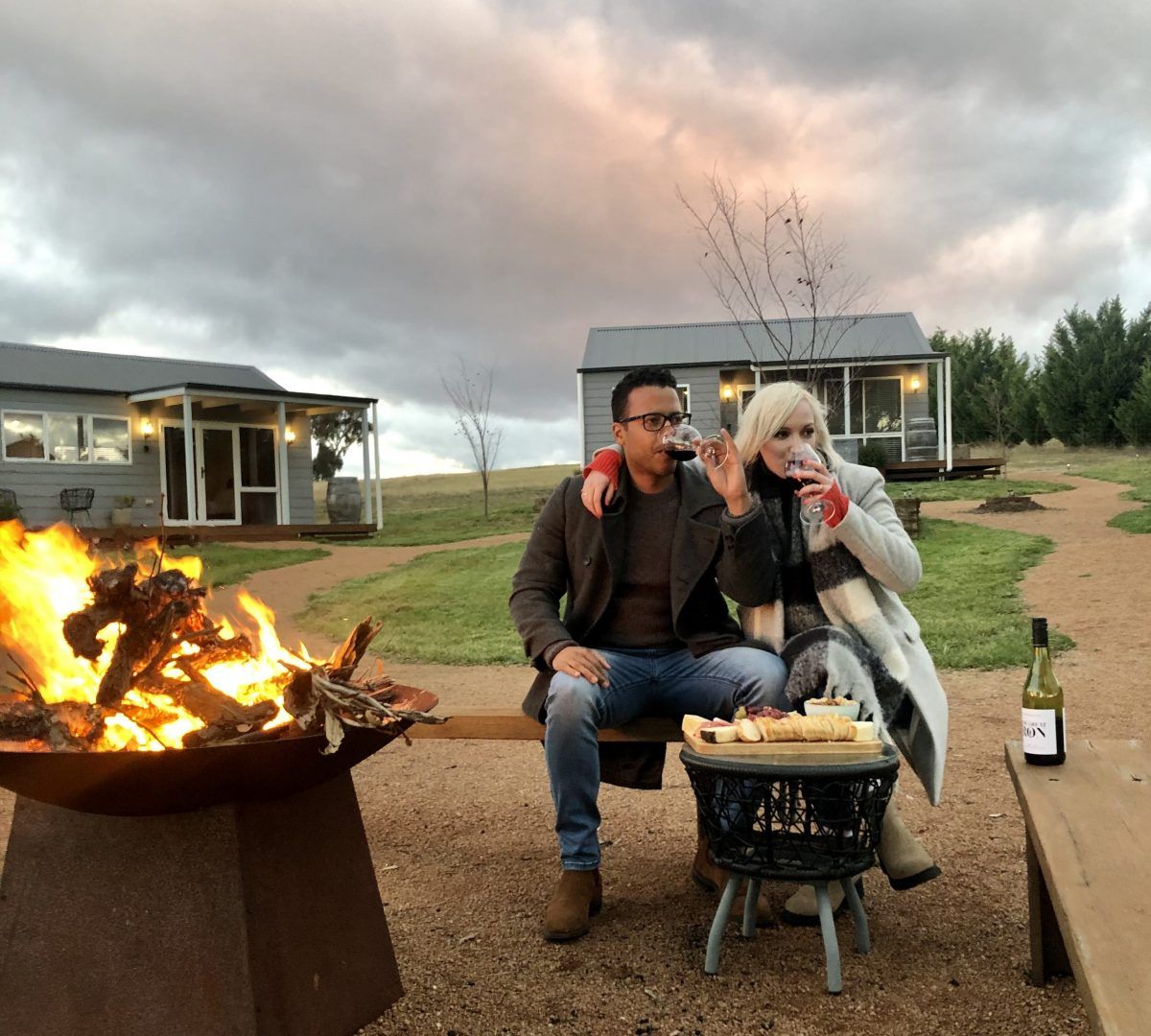 Tallagandra Hill’s location in the Yass Valley primed it for expansion into other revenue streams, including premium accommodation. Photo: Tallagandra Hill.