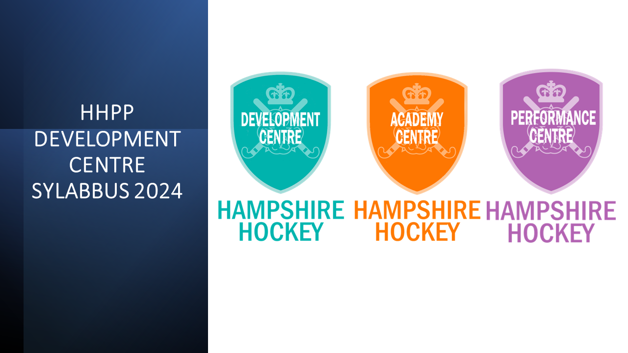 The logo for the hampshire hampshire hockey development centre