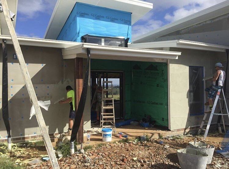 Bathroom — Venetian Plastering & Cladding Services in Balina, NSW