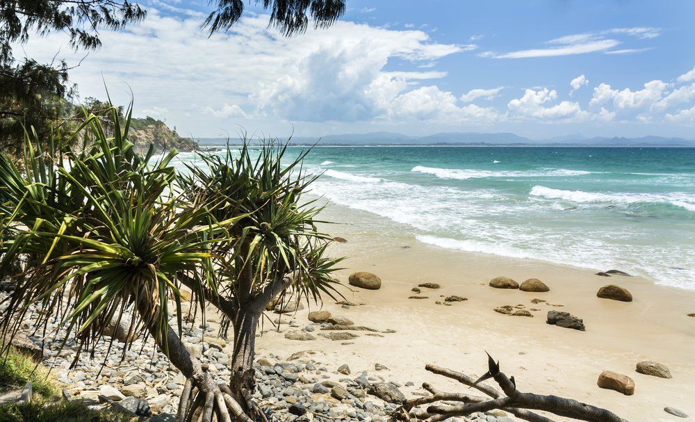 Calm Waves in White Sand Beach — East Coast Cement Rendering in Ballina, NSW