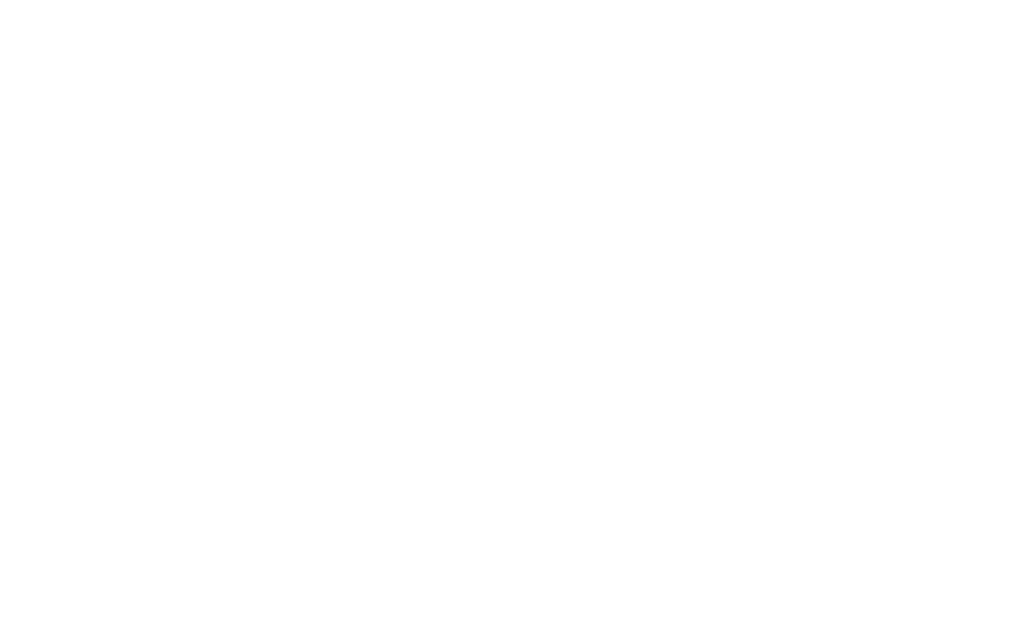 rosser construction white logo