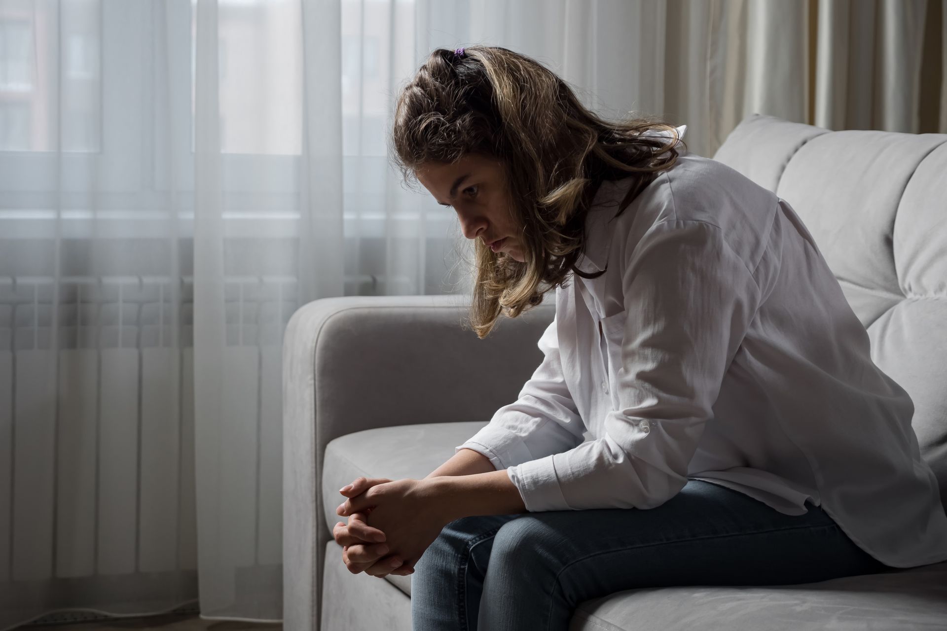 Man Anxiety Illness Disorder
