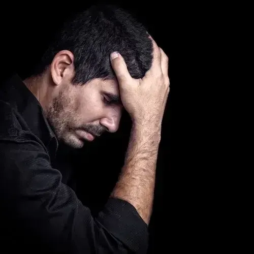 Man Anxiety Illness Disorder
