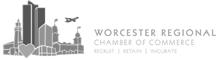 The logo for the worcester regional chamber of commerce