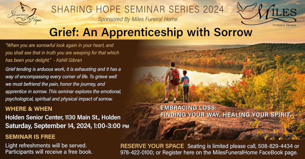 A poster for grief an apprenticeship with sorrow