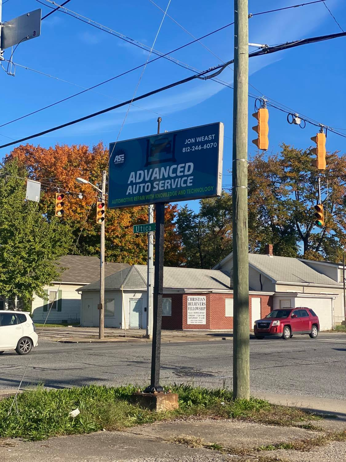 Signage for Advanced Auto Service | Advanced Auto Service