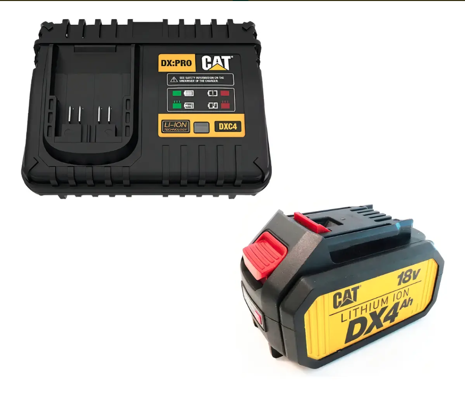 Bateria Cat Caterpillar 18v 4.0 Ah Dxb4 + Cargador Cat Dxc4