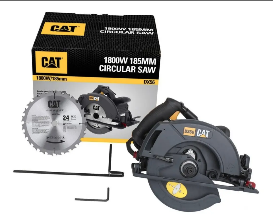 Sierra Circular 1800w Cat Caterpillar Dx56 7 1/4 Pulg 185mm