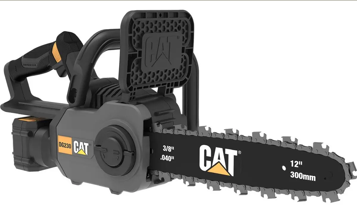 Combo Cat Electrosierra + Bateria Y Cargador 2ah