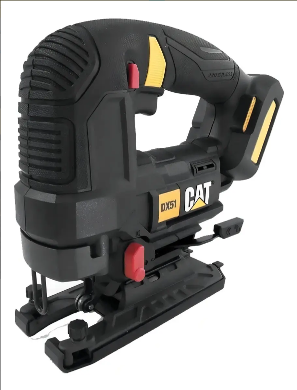 Sierra Caladora Pendular Batería Brushless Caterpillar Dx51b con batería y cargador