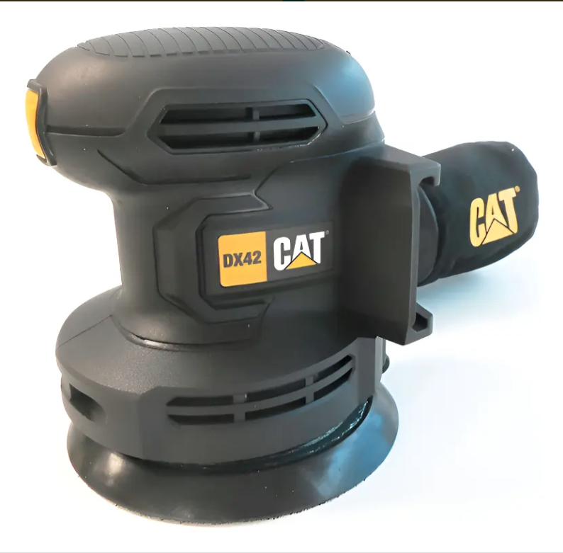 Lijadora Pulidora 125mm 18v Cat Con Batería Y Cargador