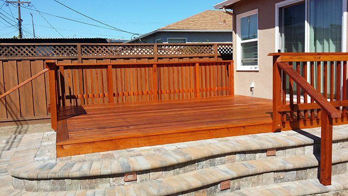 Deck — Belmont, CA — ASG Complete Landscape