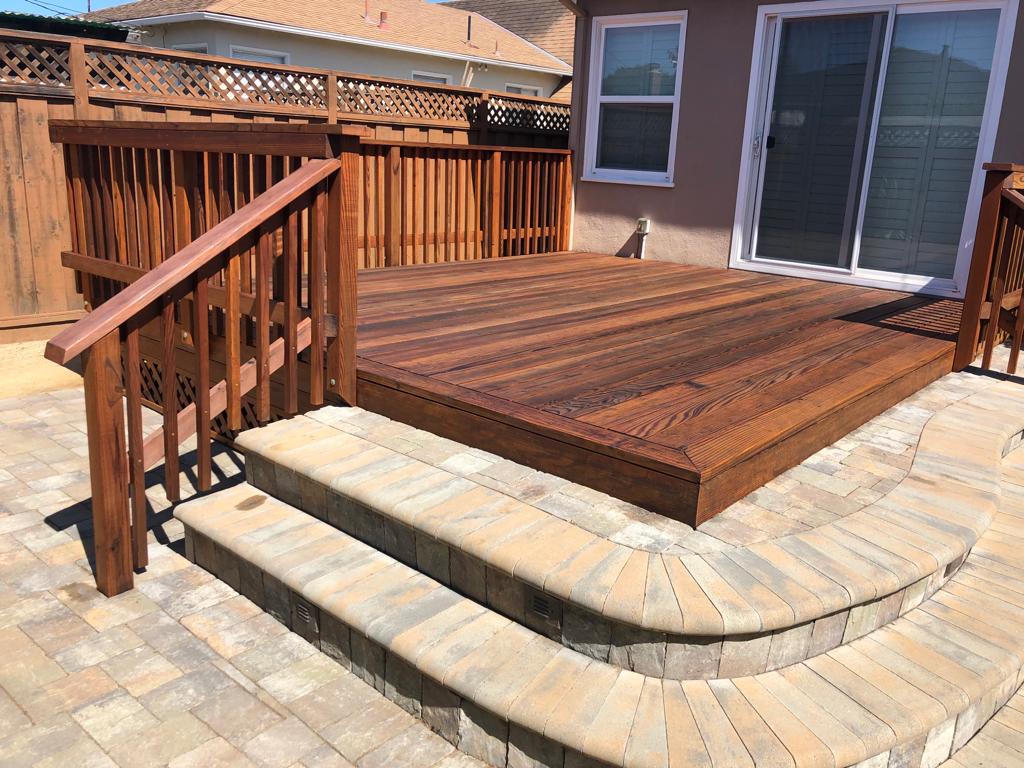 Wooden Deck — Belmont, CA — ASG Complete Landscape