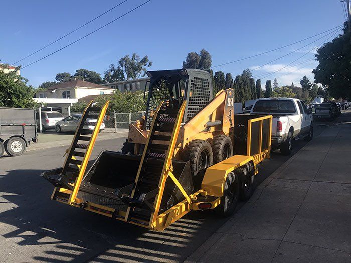 Excavating Truck — Belmont, CA — ASG Complete Landscape