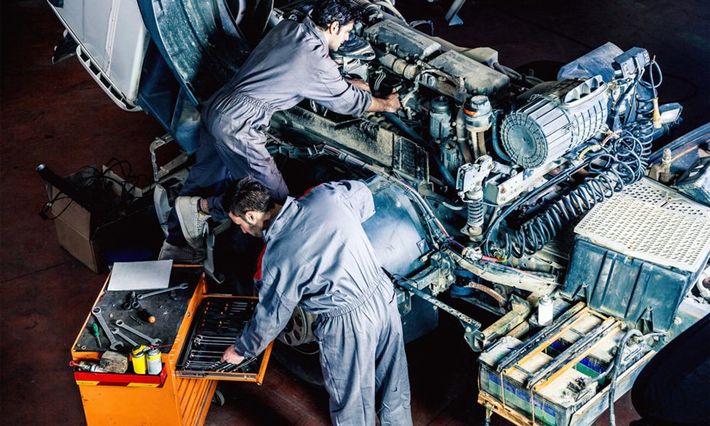 officina per truck e bus