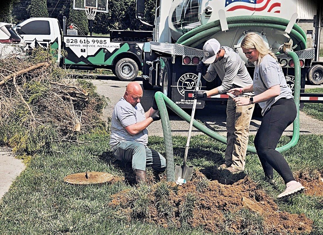 ACH Septic pumping a septic system