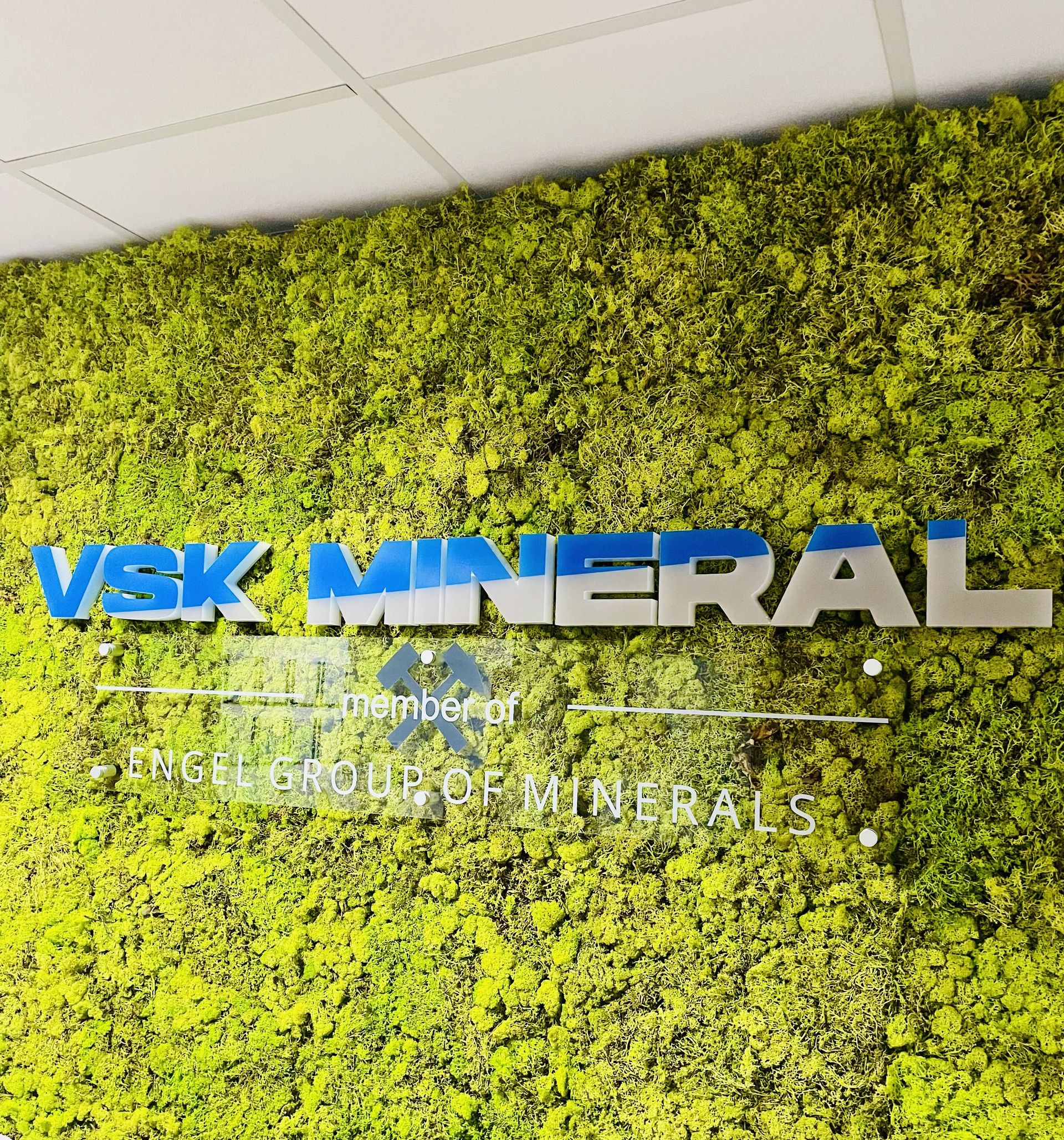 Machová stena MOSSWall, VSK Mineral v Košiciach